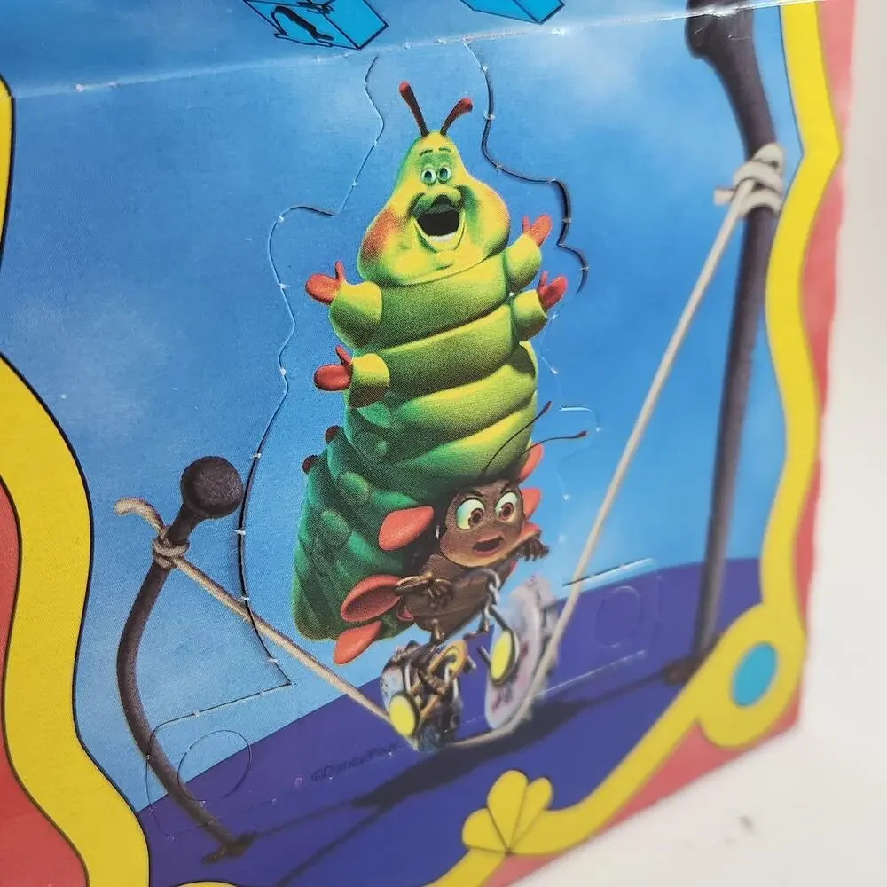 Vintage 1998 McDonald’s Happy Meal Box – Disney Pixar A Bug’s Life Circus Theme